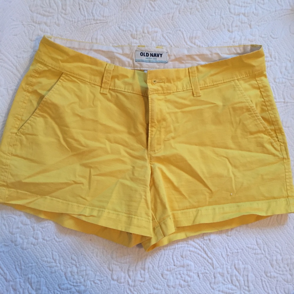 Old Navy Yellow Shorts